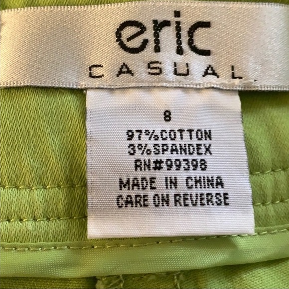 Excellent Preowned Condition Eric Casuals Shorts Size 8. Very Cute. - Picture 3 of 5